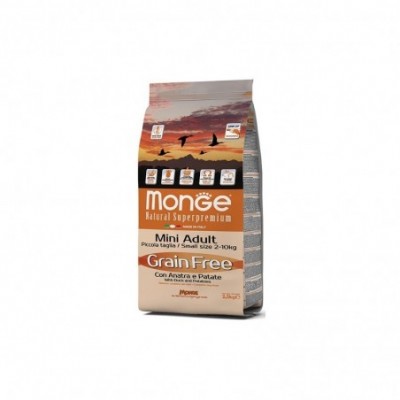 Monge Grain Free mini adult...