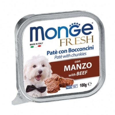 Monge Fresh paštetas šunims...
